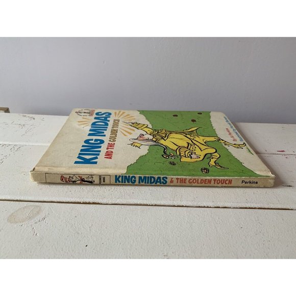 King Midas Gold Touch by Al Perkins (1969, Hardcover) Dr. Seuss Acceptable Cond - Picture 2 of 5
